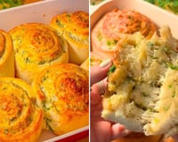 Fiz pão de alho em casa com esse ingrediente especial e agora minha família só quer assim