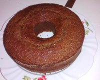 Bolo integral de abacaxi