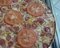 Pizza de liquidificador fácil