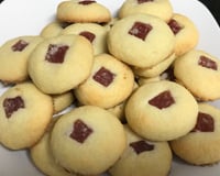 Biscoito amanteigado de goiabada