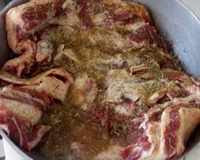 Costela no bafo recheada