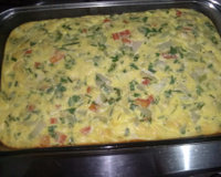 Torta de chuchu sem farinha