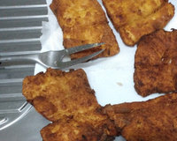 Filé de peixe empanado (crocante)