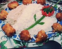 Filé de frango recheado e empanado