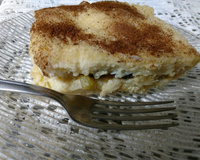 Torta de banana com pão de forma