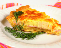 Torta cremosa de palmito