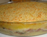 Escondidinho de carne seca