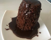 Bolo de chocolate na caneca