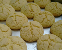 Bolacha de polvilho com coco