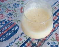 Suco de manga refrescante
