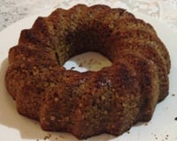 Bolo de aveia com banana sem açúcar