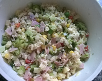 Torta colorida da Isabela