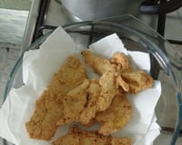 Filé de peito de frango à milanesa