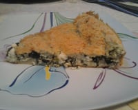 Torta salgada de ricota com espinafre
