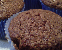 Bolo de chocolate com banana