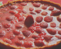 Torta fácil de morango