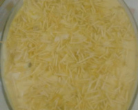 Batata assada com molho branco