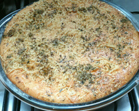 Torta de atum no liquidificador