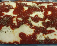 Filé de frango à parmegiana