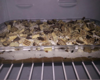 Pavê irresistível de Bis e sorvete