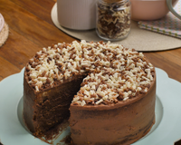 Bolo mousse de nutella