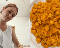 Marta, cozinheira: "O grão-de-bico em lata mais saboroso e rápido de preparar é feito com 2 latas de atum e 100g de molho de tomate."