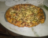 Lasanha de carne seca