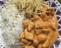 Estrogonofe de frango muito saboroso