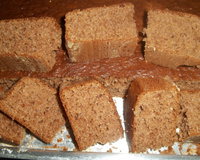 Bolo simples de chocolate