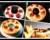 Pão de queijo em fôrma de pudim