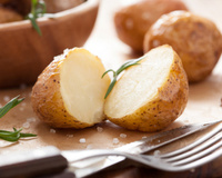 Diferentes cortes e preparo de batata