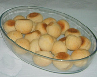 Pão de queijo saboroso