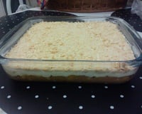 Pavê de banana da Dani