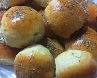 Pão de batata recheado