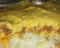 Escondidinho de batata-doce