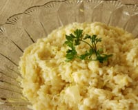 Risoto de limão siciliano