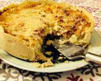 Quiche de ricota à moda Kukalucas