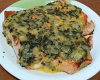 Salmão com molho de maracujá
