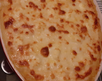 Escondidinho de costela desfiada