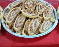 Pão de leite com salsicha