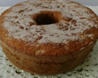Bolo de maçã com frutas secas