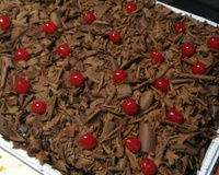 Bolo de mousse de chocolate