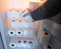 Leticia Pérez, especialista em limpeza e organização: “O papel higiênico absorve a umidade excessiva, evitando que os alimentos se estraguem rápido”