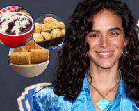 Bruna Marquezine conta seus snacks favoritos e brinca com gringos ao ensinar a forma certa de falar açaí! Confira