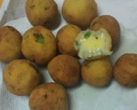 Bolinho de queijo massa de batata