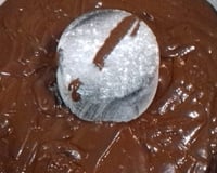 Bolo de chocolate sem leite e sem ovo