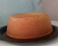 Bolo de milho feito com cuscuz