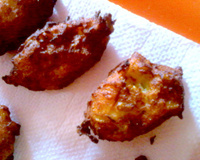 Bolinho de couve - flor saboroso