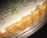 Torta trufada com mousse de limão