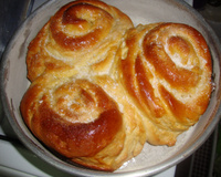 Pão doce de leite condensado de liquidificador